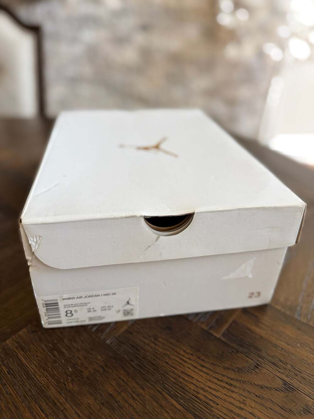 Air Jordan 1 Mid SE 'Lightbulb' (CW1140-100) WMS Size 8.5 Used 1x - Picture 6 of 9